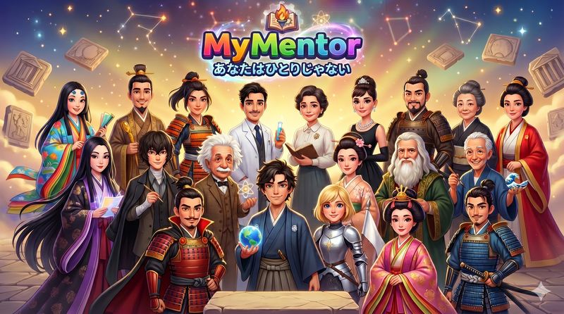 MyMentor - 歴史的偉人があなたのAIメンターに